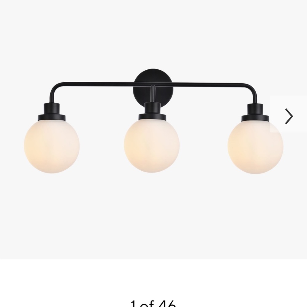 POTTERY BARN Belling Triple Sconce Light Fixture *NIB*